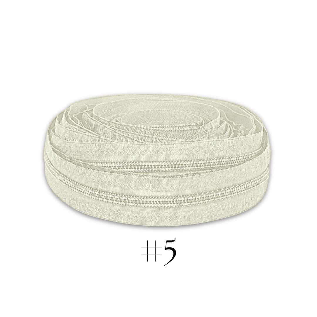 ZIPPER #5 CREMA 105 200MTR/ROLLO 2000MTR/CTN