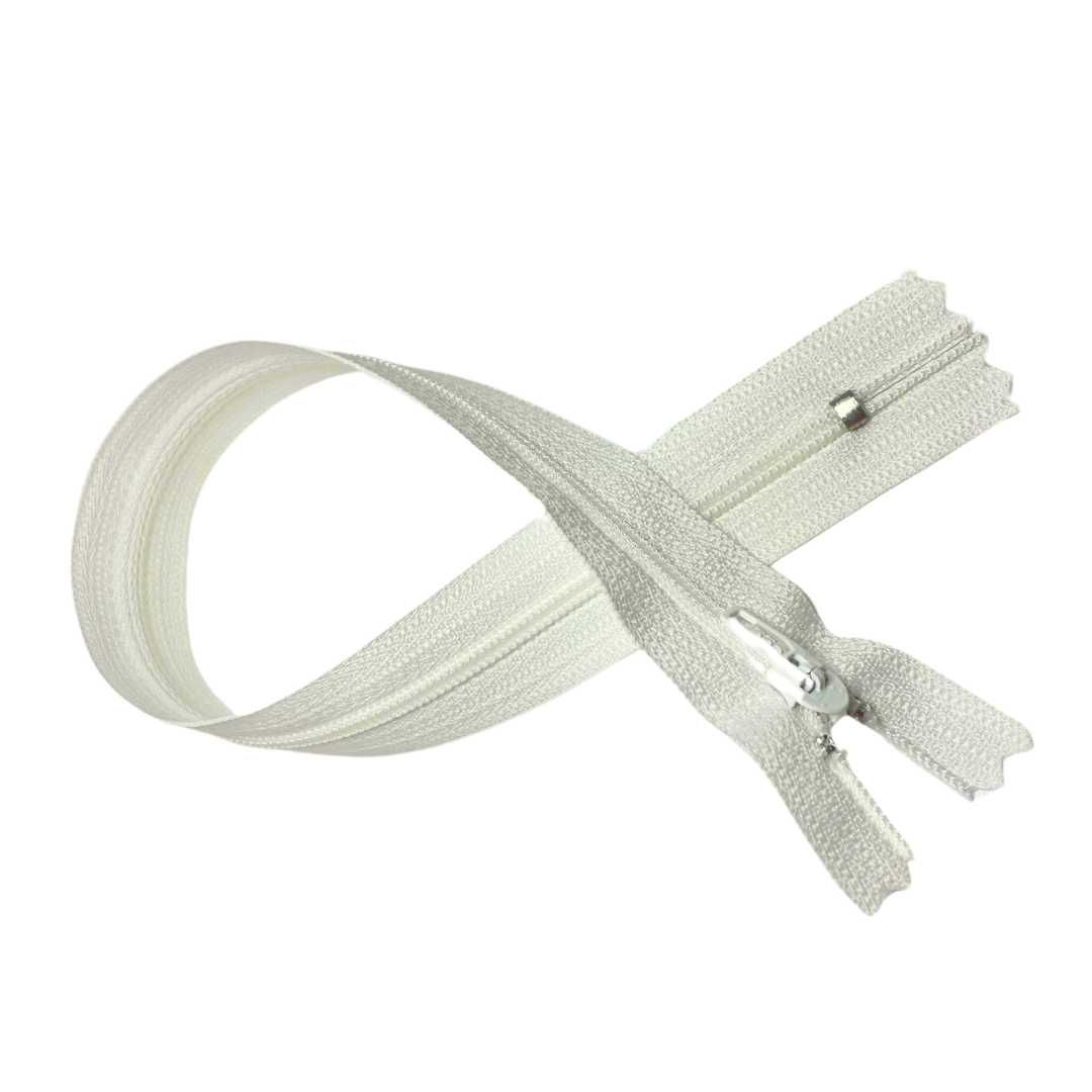 ZIPPER 22" BLANCO 501 YKK CFC-32 POLIESTER