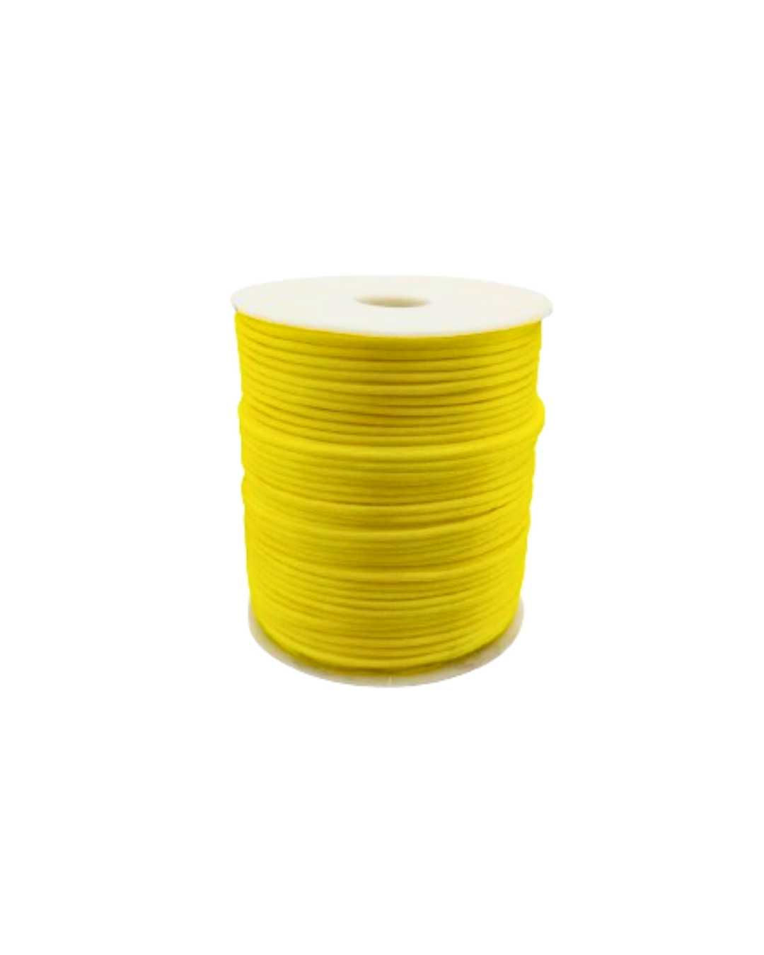 COLA RATON 2MM 25 AMARILLO 100 MT / ROLLO
