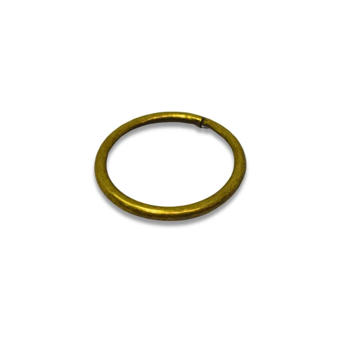 ARGOLLA REDONDA HIGH 3.8MM BRONCE 1"