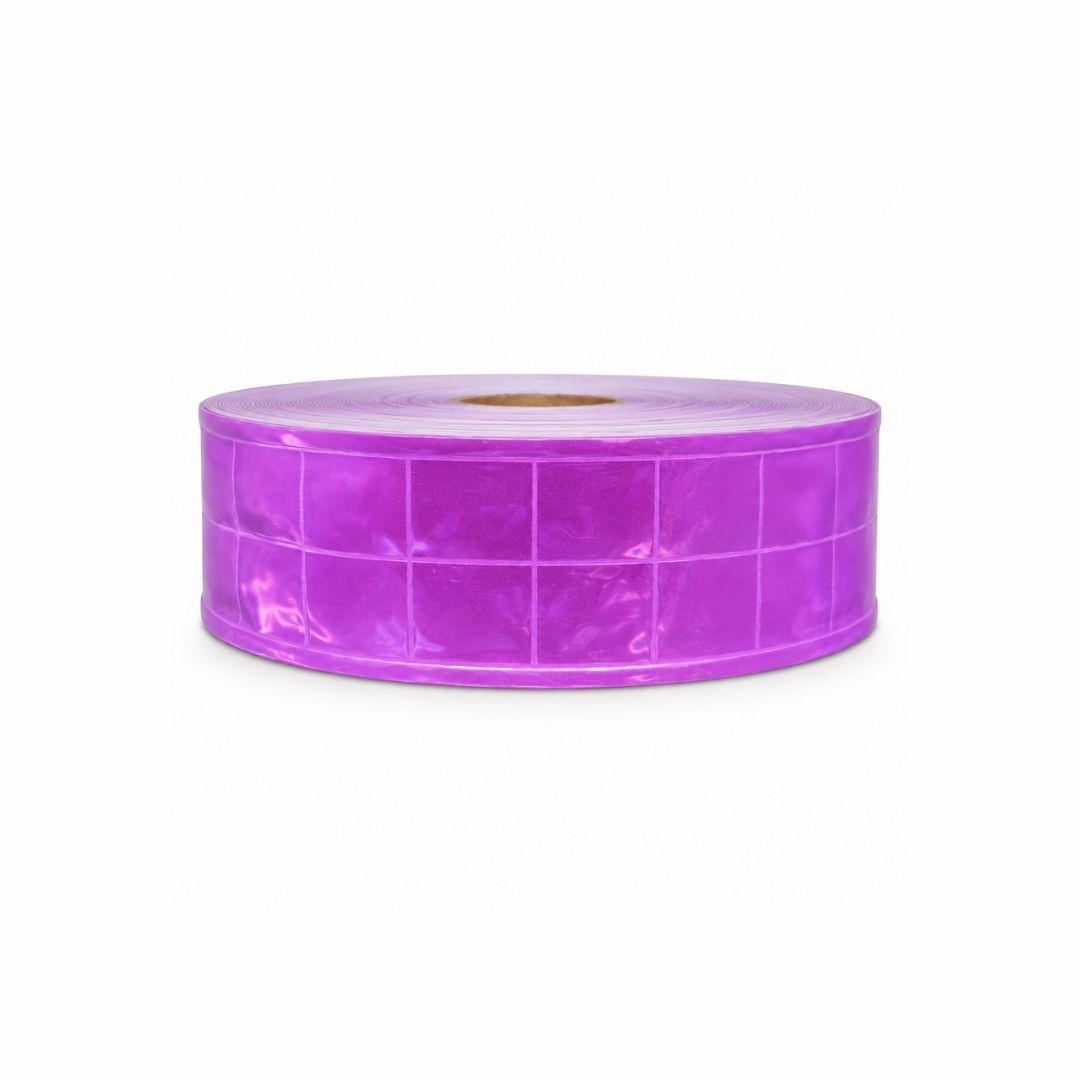 CINTA REFLECTIVA 2" MORADA B097 50 MTRS/ROLLO