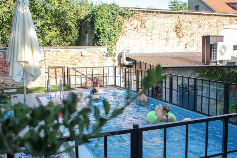 La alberca de SwankyMint en Zagreb