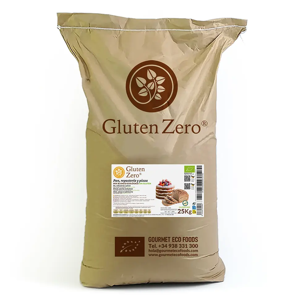 Miniatura: Mix de pa blanc sense gluten ecològic