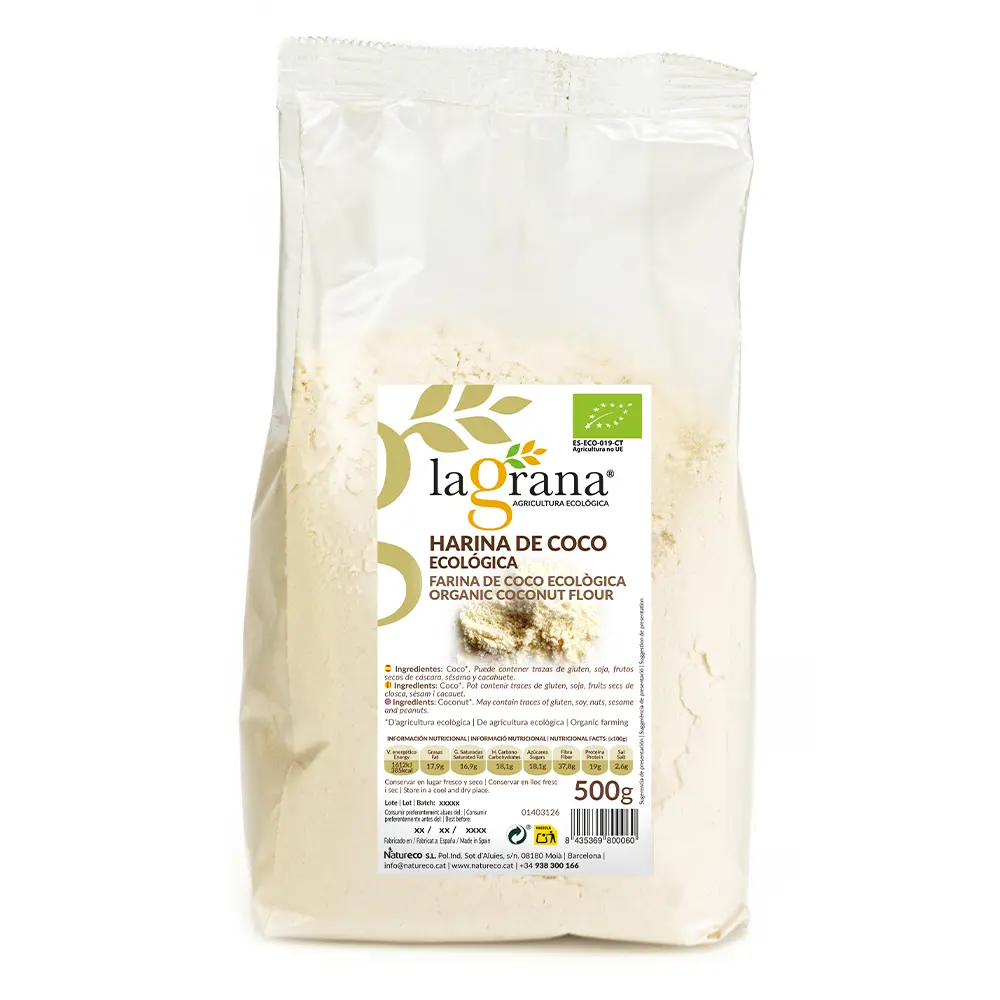 Farina de coco ecològica