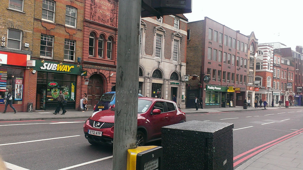 Outside Borough Market