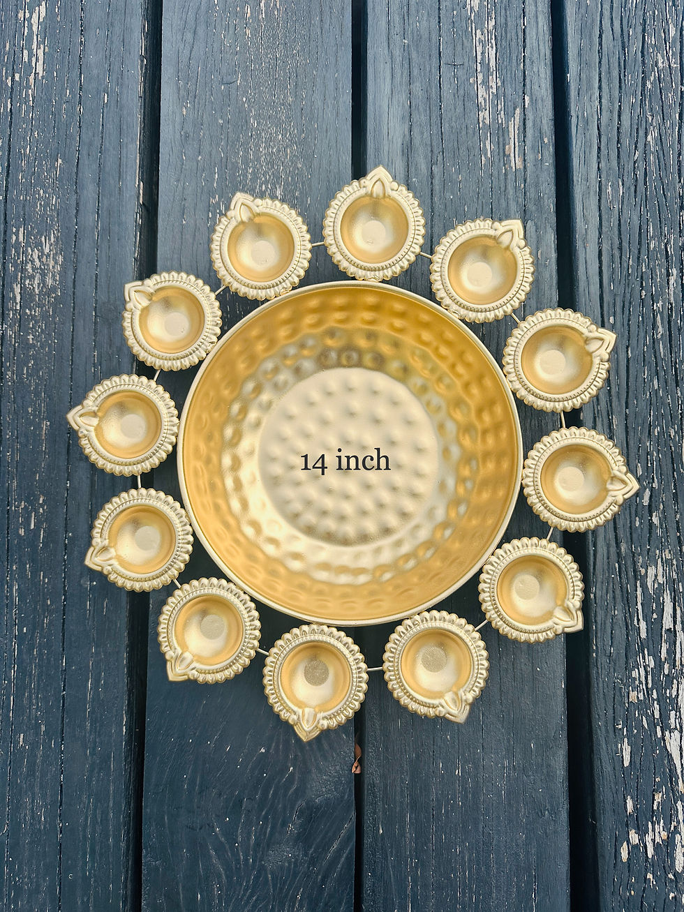 Thumbnail: Urli Bowl with Diya design
