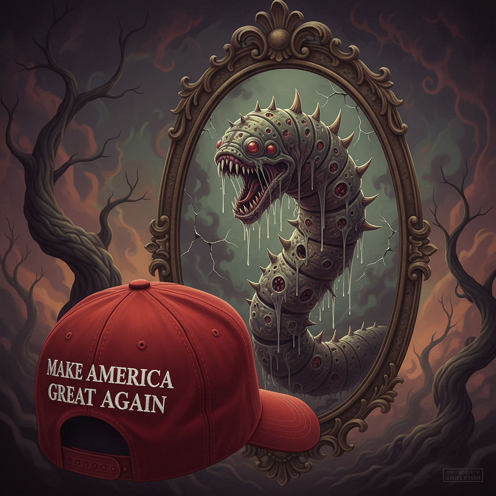 Jesus is so beautiful, MAGA is not.