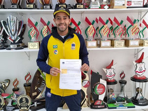 Paratleta Diogo Trindade é convocado para o Pan-Americano de Atletismo
