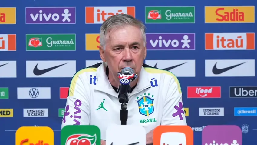 O italiano Carlo Lancelotti comanda a Seleção Brasileira na Copa 2026 - Foto: CBF TV