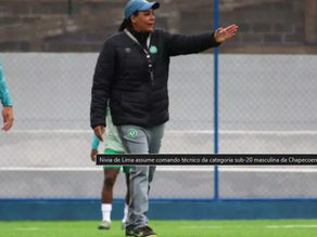 Nivia de Lima, técnica do Sub-20 da Chapecoense faz história