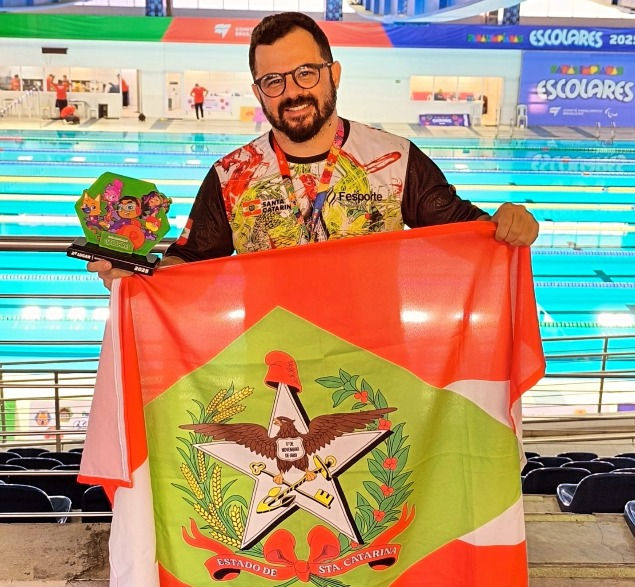 Wilian Scheffer Santos, coordenador geral do Parajasc e gerente de parrticipação da Fesporte - Foto: Divulgação