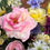 Thumbnail: close up of faux flowers in bouquet