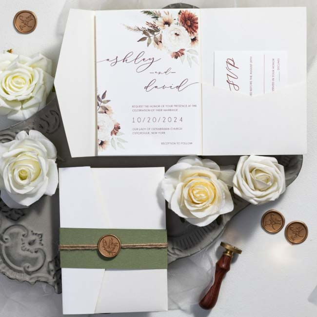 Wedding invitation suite