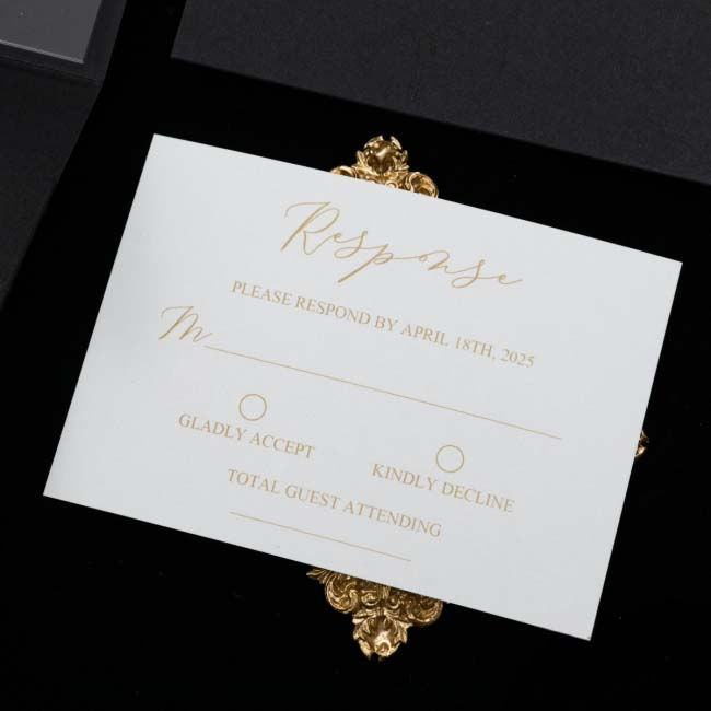 RSVP card