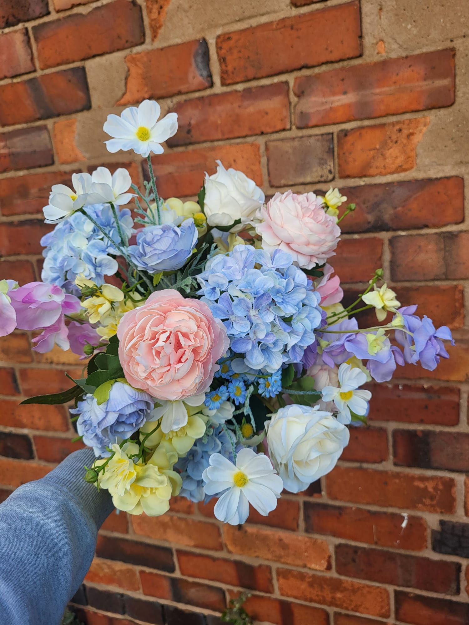 Wildflower bouquet front view