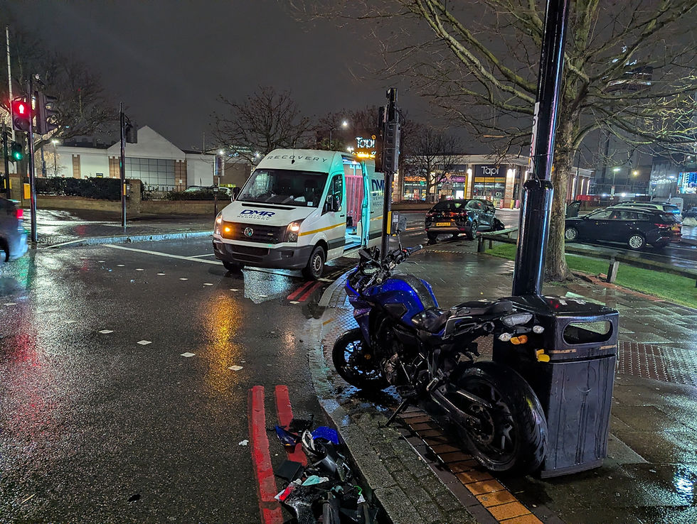 Motorbike accident recovery