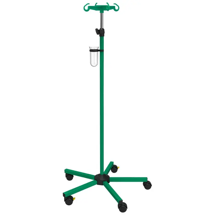 coloured infusion stand green