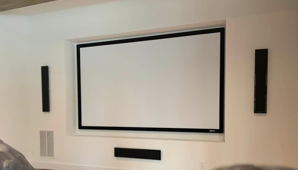 Integrated and Automated Home theater system near Atlanta GA featuring a professional custom home theater installation with high performance audio and video services and distribution systems...