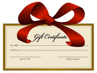 Ira Thai Massage's gift certificates