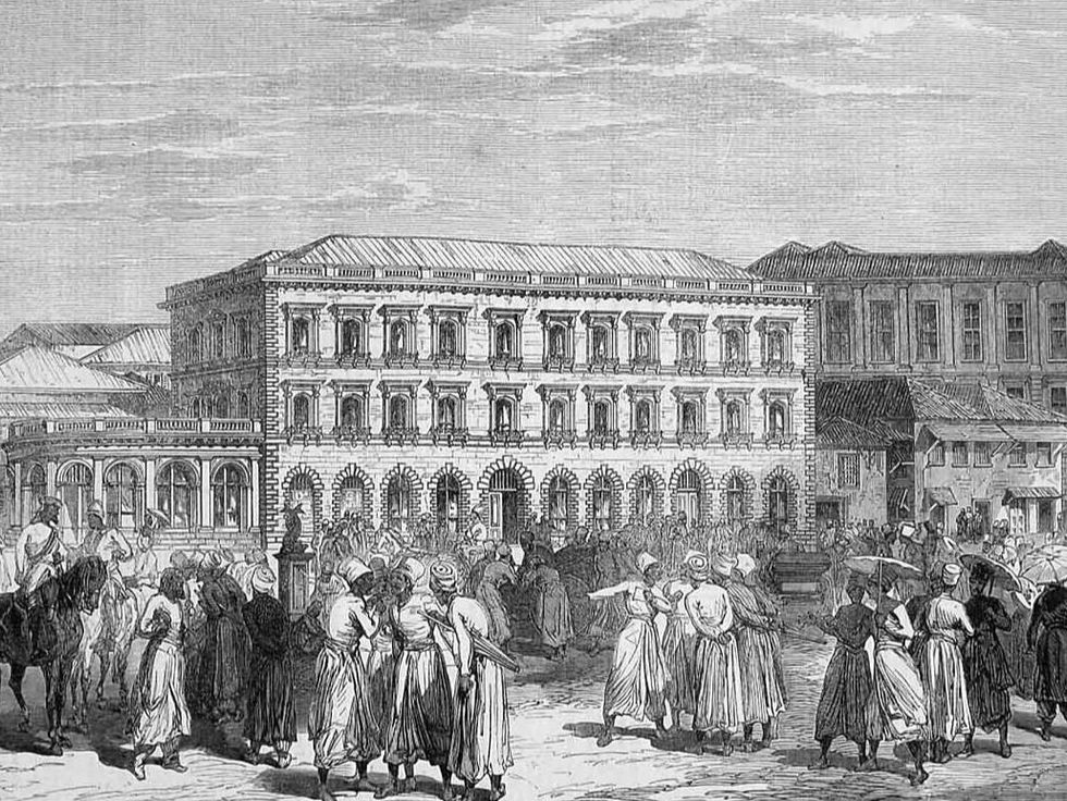 The New Oriental Bank and Share-Market (Bombay)