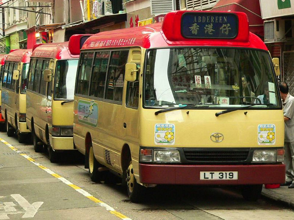 Red Minibuses (Alice Miquel)