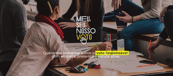 Meu, Seu, Nosso Voto disponibiliza e-book e guia de rodas de conversa em campanha sobre voto respons