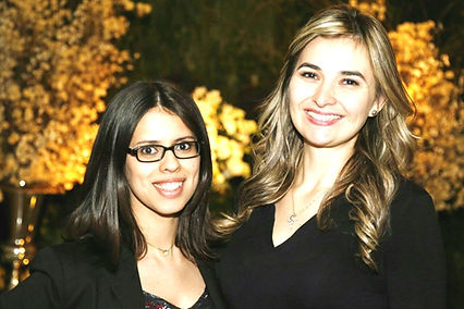 Stephane Sena e Ester Athanásio