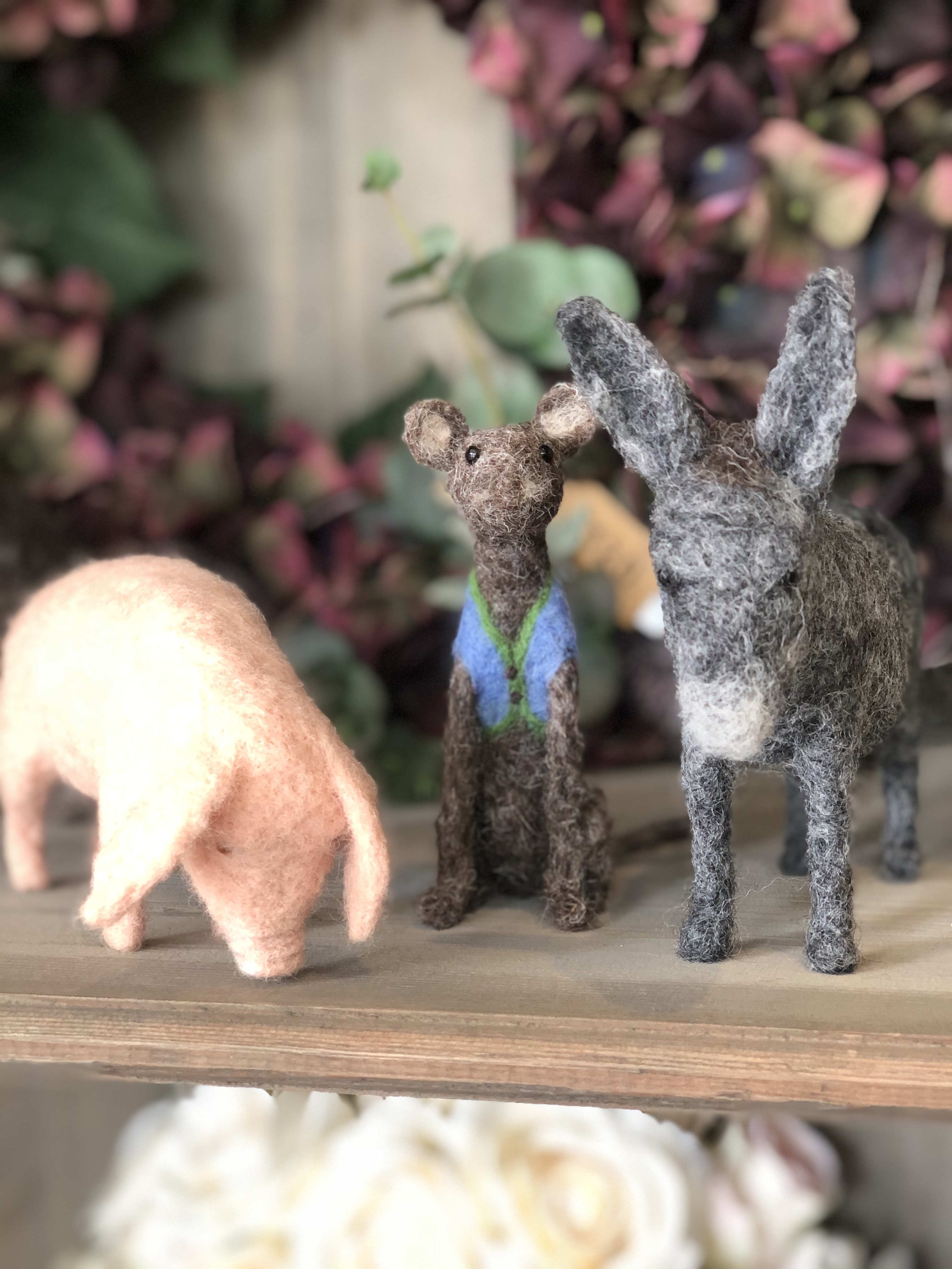 felted animals