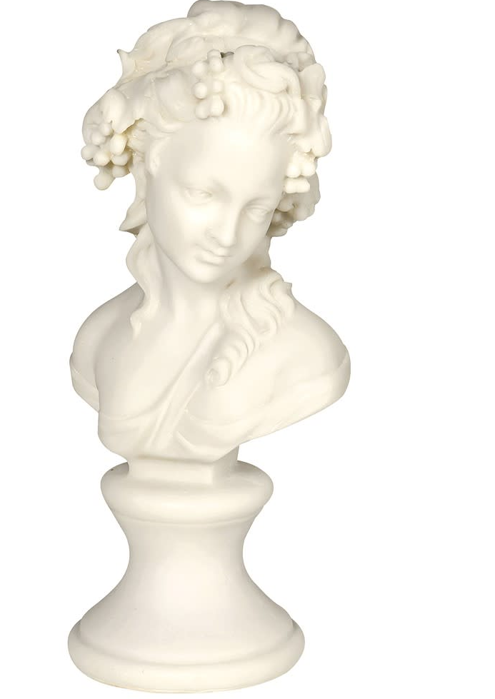 Female Marble Effect Bust