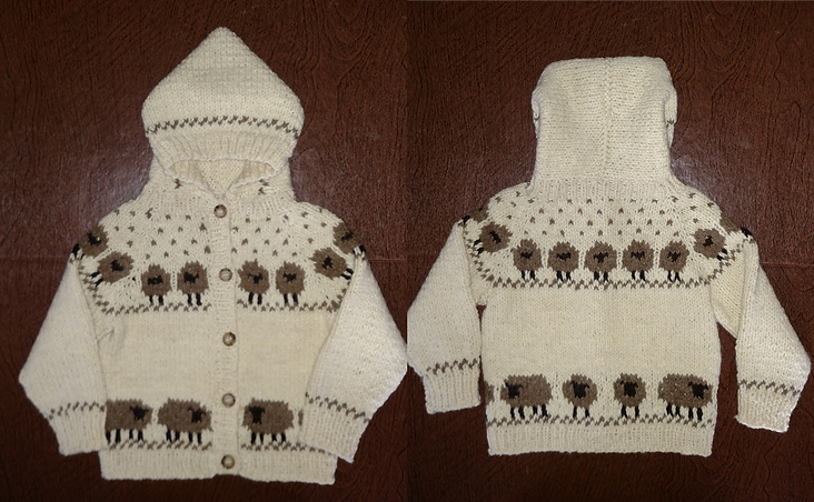 Sheep Baby Sweater