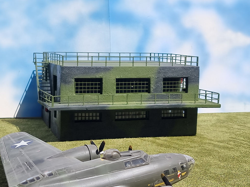 Thumbnail: RAF05 Control Tower Full (Green & Beige Camo)