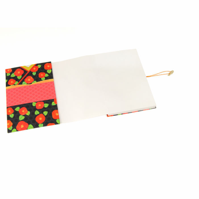 Thumbnail: Washi Paper Travel Notebook - Camellia