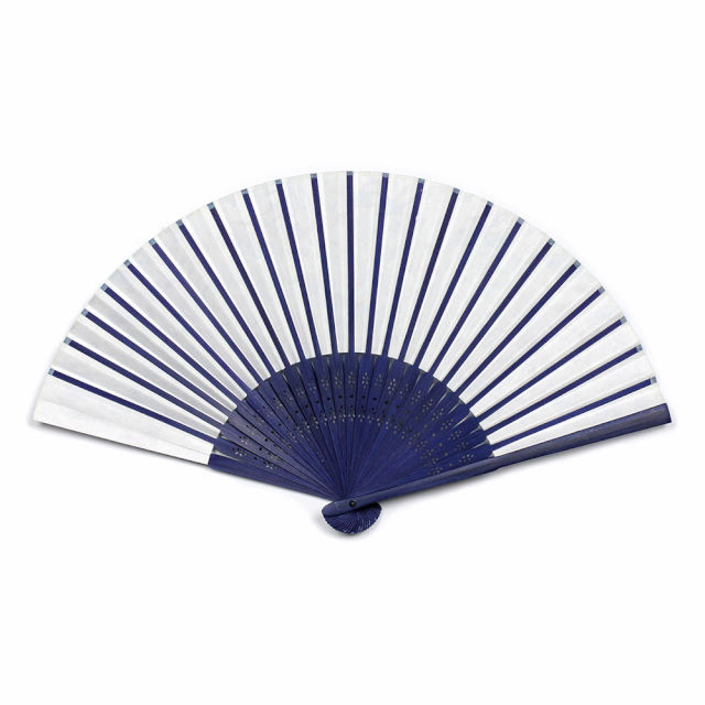 Thumbnail: Handheld Folding Fan with case - Bouquet