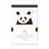 Thumbnail: Diecut Pop-Up Stand Message Pad - Panda