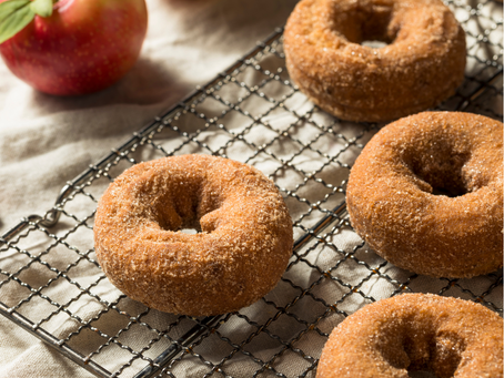 Baked Apple Cider Doughnuts