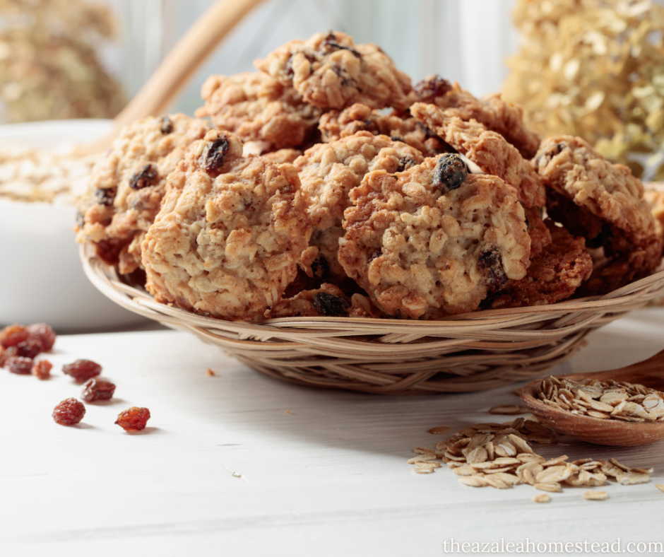 Old-Fashioned Oatmeal Raisin Cookies