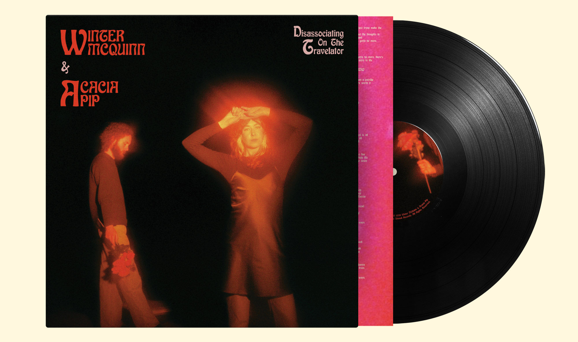 Disassociating On The Travelator (Double EP) - Black 12" [PRE-ORDER]