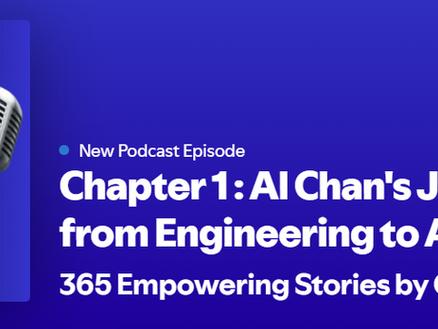 365 Empowering Stories Podcast Season 1 Episode 1 🌟 From Chemical Engineering to the Silver Screen 🌟