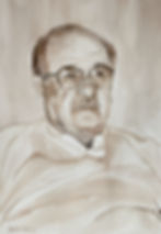 Avô 2. Aquarela tamanho A3 sob encomenda.