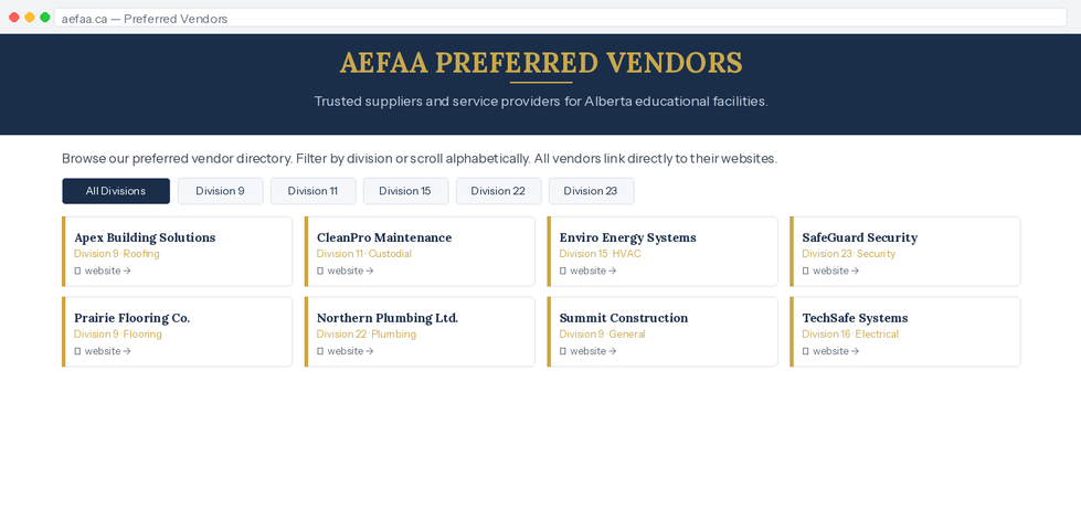 aefaa-08-vendors