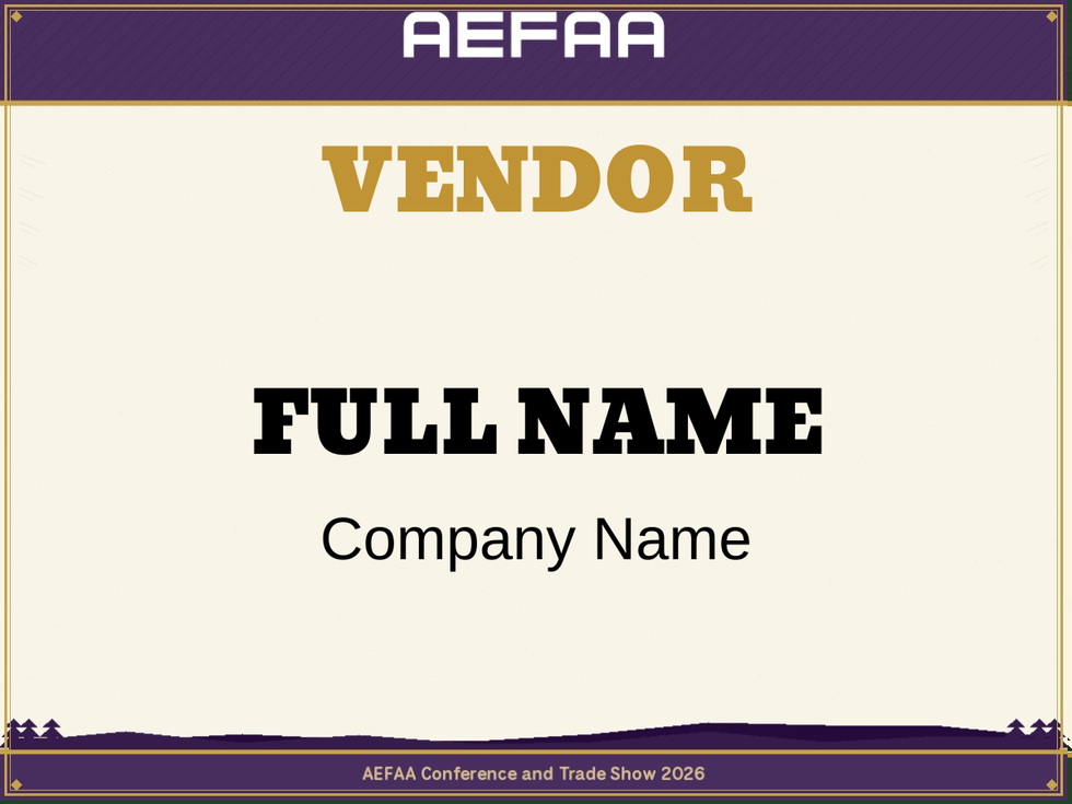 Vendor Badge