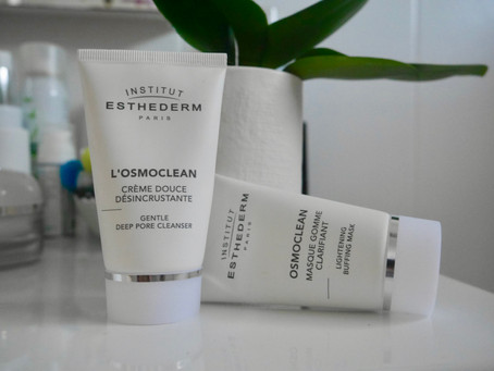 Review: Institut Esthederm L’Osmoclean Gentle Deep Pore Cleanser & Osmoclean Lightening B