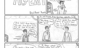 'The Crimson Agent: Awkward' by Nasir Revels