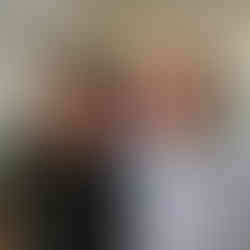 Mark and Pastor Ron standing together during his ministry visit.