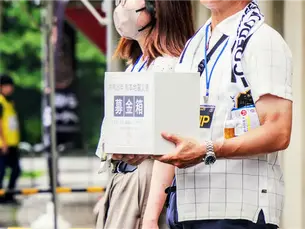 募金活動当日の様子