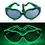 Thumbnail: 1PC Light Up LED Glow in the Dark Sunglasses Neon