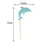 Thumbnail: Blue Glitter Dolphin Cupcake/Cake Toppers