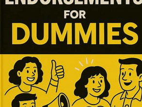 Endorsements for dummies