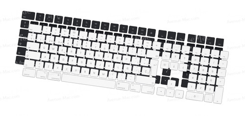 iMac 21.5” A1418 USキーボード KEYBOARD KEYCAP KIT FOR MAGIC KEYBOARD A1644 A1843 IMAC A1418