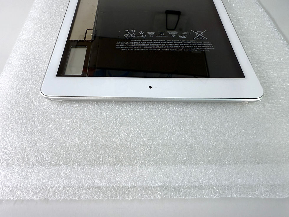 Thumbnail: REAR CASE CHASSIS FOR IPAD 6TH GEN WIFI A1893 SILVER